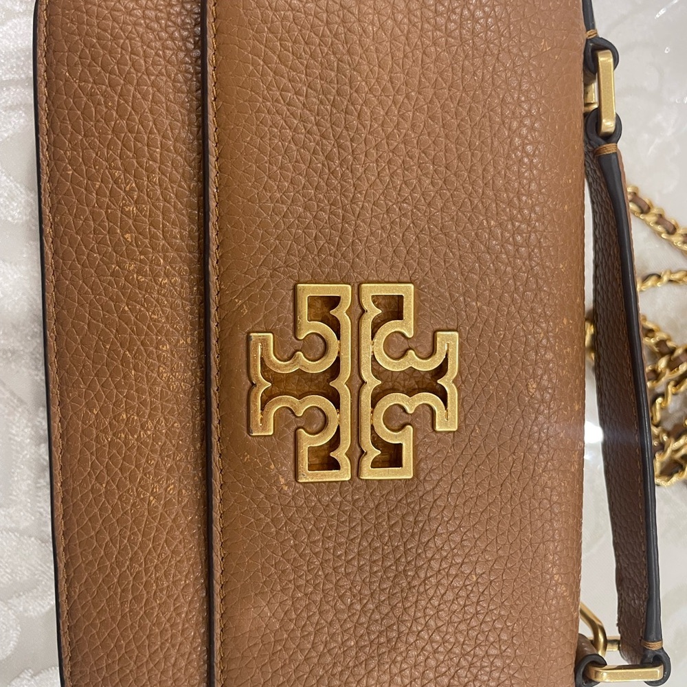 Tory Burch Britten mini bag in brown